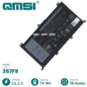 QMSI 11.1V 74Wh 6333mAh Модель 357F9 00GFJ6 Аккумулятор для Dell Inspiron 15-7000 7557/59/66/67 5576 INS15PD-154/1748B/1848B Ноутбук