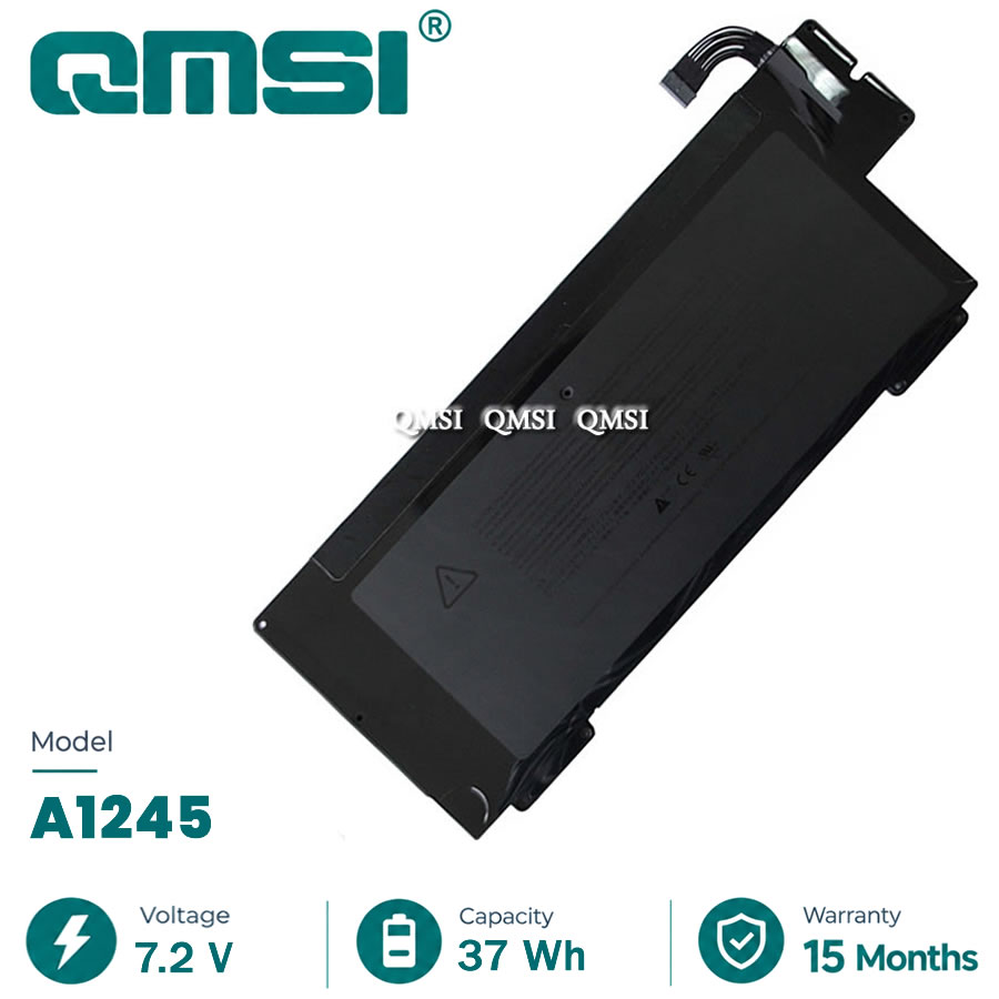 QMSI 7.2V 37Wh PCOAOD Модель A1245 A1237 Аккумулятор для Apple MacBook Air 13 "A1304 MB003 MC233 MC234 Z0FS Ноутбук
