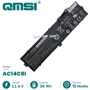 QMSI 11.4V 3090mAh 36wh Модель AC14C8I AC14C8i Аккумулятор для Acer Aspire Switch 12 SW5-271 3ICP5 / 57/80 KT.0030G 007 Ноутбук