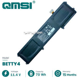 QMSI 11.1V 70Wh 6160mAh Модель BETTY4 Аккумулятор для Razer Blade 2016 14 "V2 series RZ09-0195/0165/01953E72/01953E71 Ноутбук