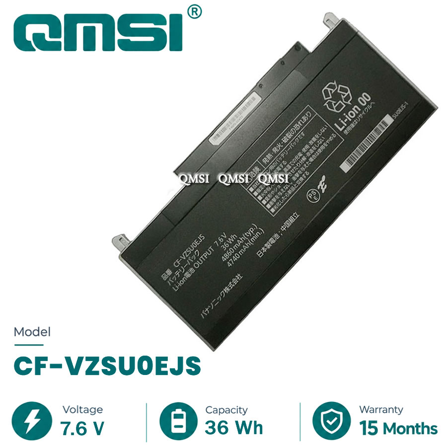 QMSI 7.6V 36WH 4740mAh Модель CF-VZSU0EJS CF-VZSU0FJS Аккумулятор для Panasoni CF-RZ4 CF-RZ5 CF-RZ6 Ноутбук серии