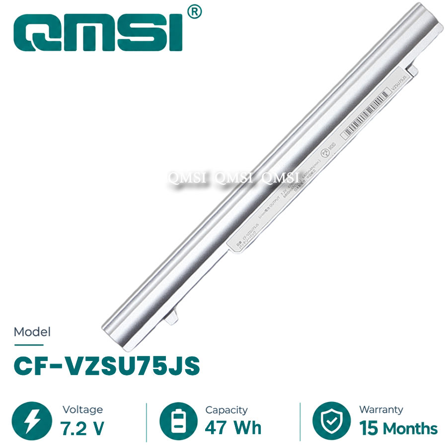 QMSI 7.2V 47/98Wh 6800/12800mAh Модель CF-VZSU75JS CF-VZSU76JS Аккумулятор для Panasonic CF-NX1 CF-NX2 CF-SX1 CF-SX2 Ноутбук