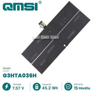 QMSI 7.57V 45.2wh 5970mAh Модель G3HTA036H DYNK01 Аккумулятор для Microsoft surface 1769 1782 таблетка