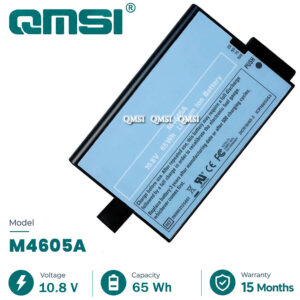 QMSI 10.8V 65wh 6000mAh Для замены используется комплект литий‑ионных аккумуляторов Модель M4605A