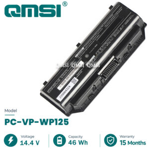 QMSI 14.4 V 46WH 3350mAh Модель PC-VP-WP125 OP-570-77004 WP125 Аккумулятор для NEC PC-LL750HS6R PC-LL750HS6B PC-LL750HS6G PC-LL750LS6R Ноутбук серии