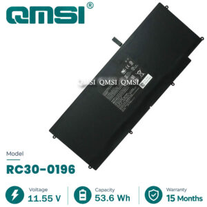 QMSI 11.55V 53.6Wh 4640mAh Модель RC30-0196 RZ09-0196 Аккумулятор для Razer Blade Stealth 2016 2017 RZ09-0163 0239 0293 0294 Ноутбук