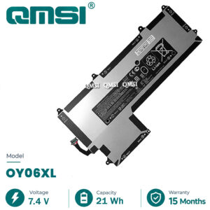 QMSI 7.4V 21Wh 2730mAh Модель OY06XL 0Y06XL HSTNN-DB6A Аккумулятор для HP Elite x2 1011 G1 Ноутбук