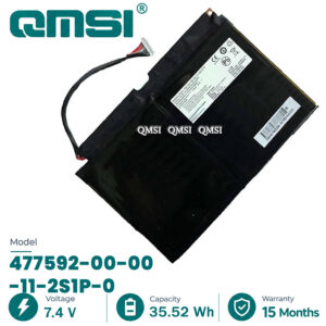 QMSI 7.4V 35.52Wh 4800mAh Модель 477592-00-00-11-2S1P-0 Аккумулятор для Medion Akoya S4219 Ноутбук