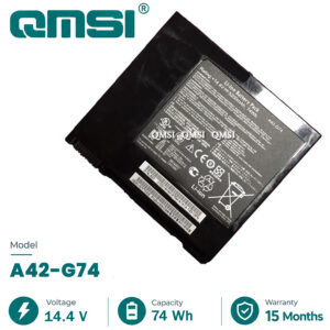 QMSI 14.4V 74wh 5200mAh Модель A42-G74 Аккумулятор для Asus G74 G74S G74J G74JH G74SW G74SX G74JH Ноутбук