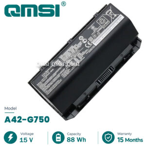QMSI 15V 88wh 5900mAh Модель A42-G750 Аккумулятор для Asus G750J G750JW G750JM G750JH G750JZ G750JX/JZ/JS Ноутбук