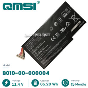 QMSI 11.4V 65.20Wh 5720mAh Модель B010-00-000004 Аккумулятор для Evga SC15 Ноутбук
