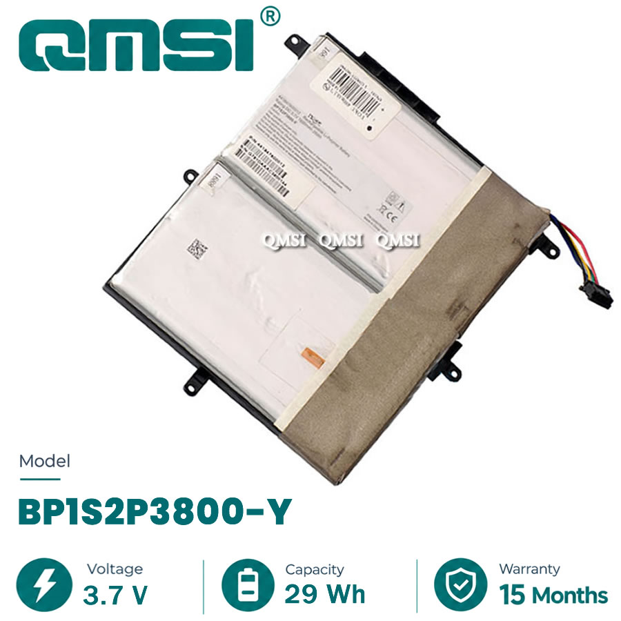 QMSI 3.7V 29Wh 7600mAh Model BP1S2P3800-Y BP1S2P3800-L Battery For Getac Z710 Планшет с полностью усиленной конструкцией