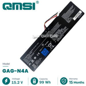 QMSI 15.2V 99Wh 6514mAh Модель GAG-N4A Аккумулятор для Gigabyte Aorus 15 15X/15G/15P 17/17X/17G/17H Aero 16 XE5 Ноутбук серии