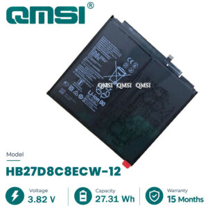 QMSI 3.82V 27.31WH 7250MAH Модель HB28D8C8EC/HB27D8C8ECW-12 Аккумулятор для HUAWEI MatePad Pro 10.8 5G MRX-AL19/AL09/W09/W29 таблетка