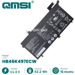 QMSI 11.4V 42.2Wh 3700mAh Модель HB46K497ECW Аккумулятор для HUAWEI Matebook D 2018 PL-W19 MRC-W60 Ноутбук